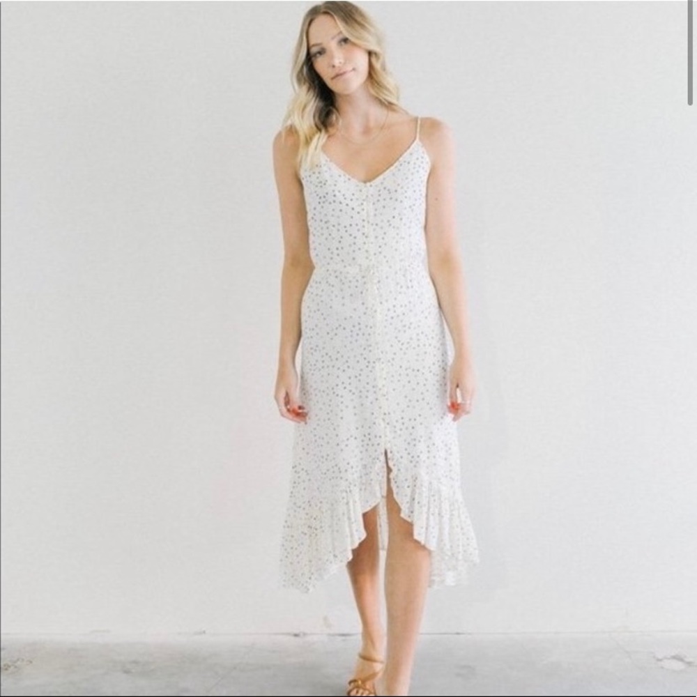 Rails - Frida Dress - Ivory Speckled Dot